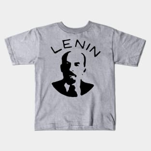 Vladimir Lenin Silhouette - Communist, Communism, Soviet Union, Socialist Kids T-Shirt